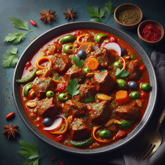 Delicious Indian food Rogan Josh