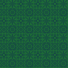 Christmas Fair Isle Seamless Pattern Design