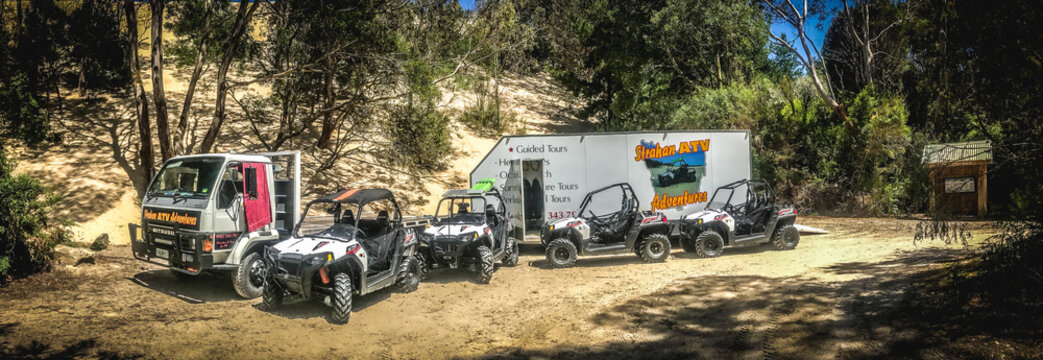 Strahan ATV Adventures in Tasmania With 4 Buggies for hire 