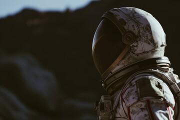 Lost in Solitude: An Astronaut's Melancholy