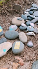 people In love draw the love poem