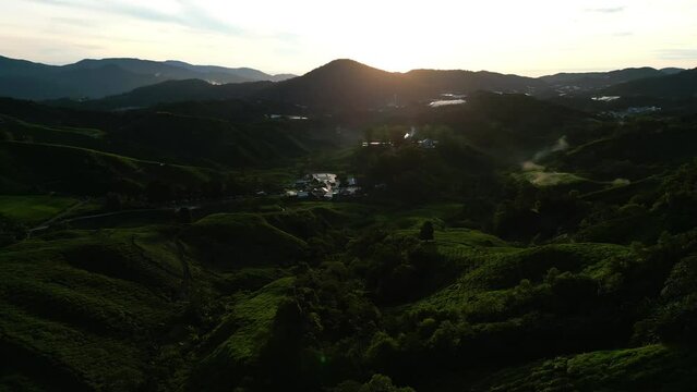 Scenic view of the Cameron highlands