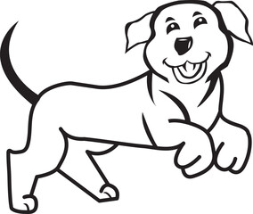  unique dog vector design drawing 