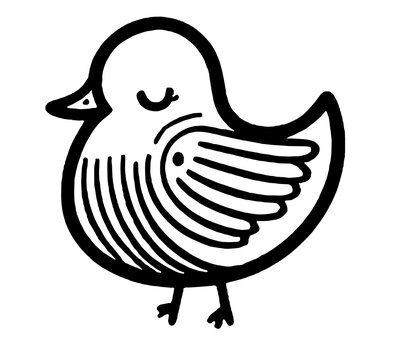 recommend clip art: chicken outline