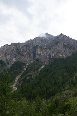 Fototapeta na wymiar landscape with mountains 