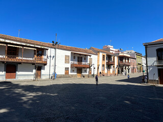 Square in the old town of teror