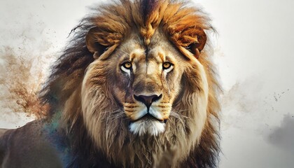 a stunningly realistic 3d rendering capturing the awe inspiring elegance of a majestic lion this...