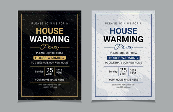 housewarming party invitation template