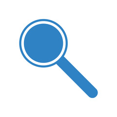 Flat Search Icon Symbol Vector Illustration