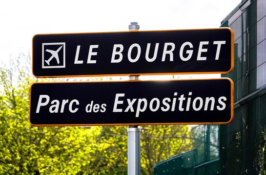Panneau signal&eacute;tique LE BOURGET Parc des Expositions