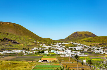 Town Haria, Island Lanzarote, Canary Islands, Spain, Europe.