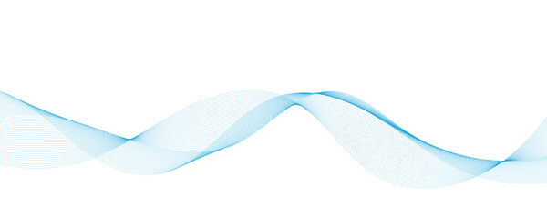 Abstract wave element for design. Digital frequency track equalizer. Stylized line art background. Vector illustration.	