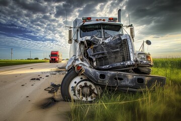 Trucking Disaster: Semi Truck Wreck on Texas Highway