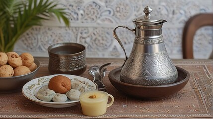 Fototapeta premium Arabic Coffee pot traditional