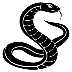 Snake Vector Silhouette