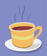 Cup of Coffee Art & Illustration