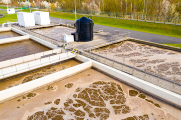 Sewage treatment plant. Grey water recycling. Waste management in European Union.
- 781248460