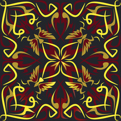 Batik inspiration design 