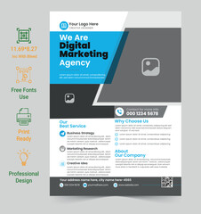 Creative Corporate Flyer Template With Modern Look 