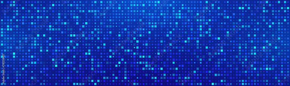 Poster abstract finance digital business background. fintech technology or science research presentation ba