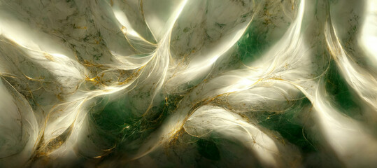 Abstract green marble background	
