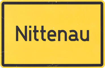 Ortsschild Nittenau