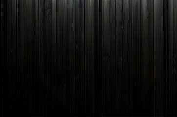Black polished wooden background. Wooden wall background.
