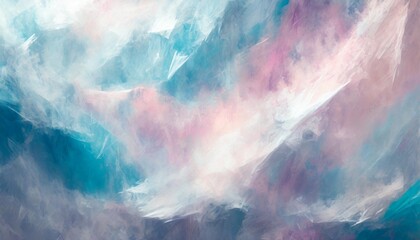 abstract geometric pastel color paper texture background with light blue pink and white colors