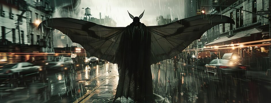 Mothman obsolete raincoat