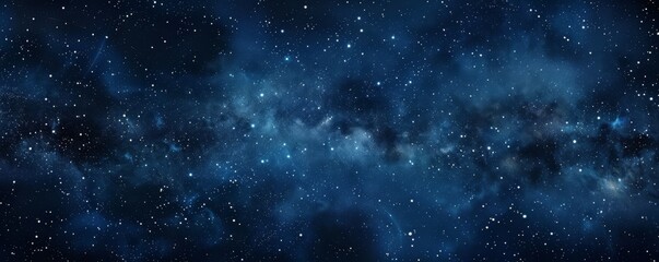 Obraz premium Beautiful night sky background with stars and Milky way