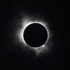 The April 8, 2024 total solar eclipse seen in North Texas.