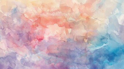 Watercolor background with pastel pastels.