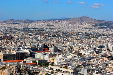 Athens - Greece - View of the imposing city