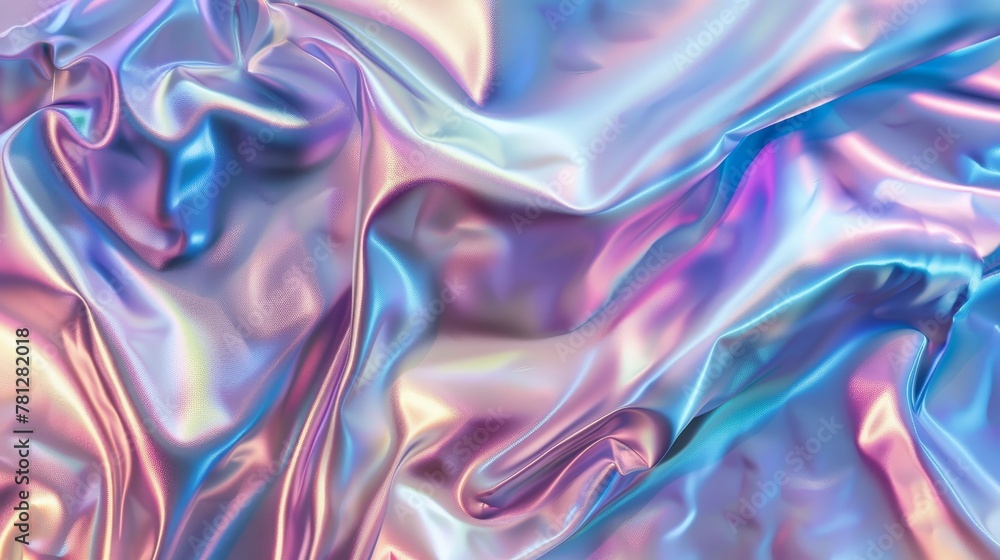 Aufkleber background with abstract holographic foil texture...