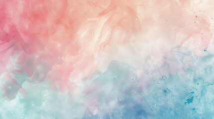 A pastel watercolor background with abstract shapes....