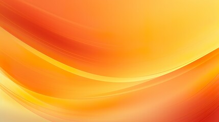 Elegantly designed background featuring a soothing orange gradient with gracefully curving lines and soft transitions