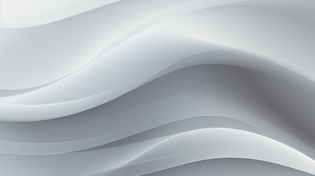 A sophisticated digital design featuring gentle grey waves that create a calming and tranquil texture perfect for serene spaces