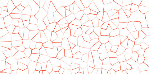 Voronoi diagram retro tiles pattern broken glass quartz vector background .Geometric tiles pattern vintage vector stained seamless background.