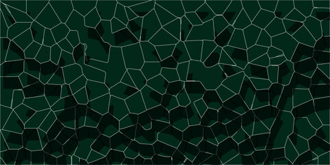 colorful voronoi diagram broken glass quartz background.Seamless pattern stained vintage backgrouund.Geometric retro riles pattern.