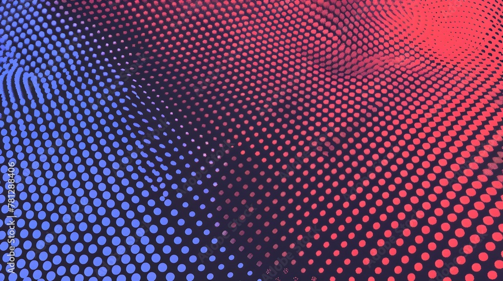Poster moder sport backdrop, dots halftone in two color pattern gradient grunge texture background