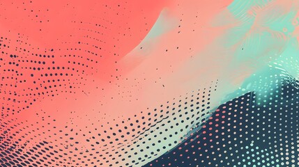 Moder sport backdrop, Dots halftone in two color pattern gradient grunge texture background