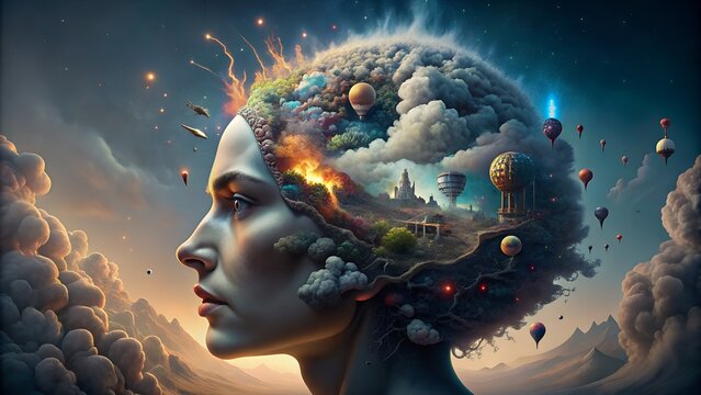 Annual Collective Art Unveils Exploding Dreams, Emotions, and Creative Imagination in Inner Worlds.