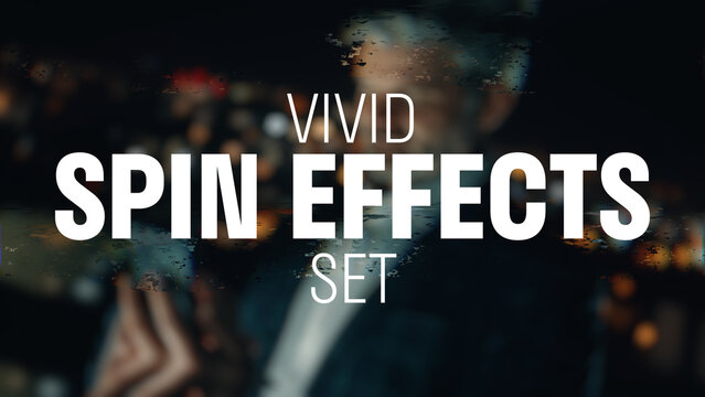 Vivid Spin Effects Set | Drag and Drop Style