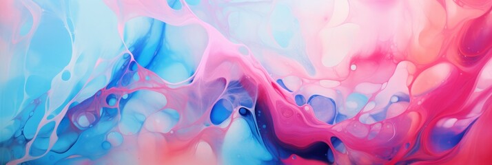 Colorful liquid swirl abstract pattern
