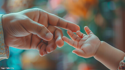 Father's Day, celebrated worldwide, honors the invaluable contributions fathers and father figures make to the lives of their children, set against an isolated background.