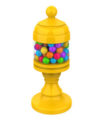 Candy Gumball Machine Isolated - 781298074
