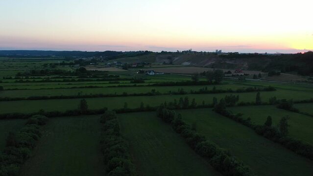 Nature Reserve Beka Rezerwat Przyrody Aerial View Poland