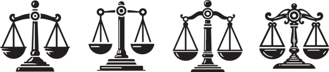 scales icon set