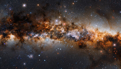 Galactic Interstellar Clouds - obrazy, fototapety, plakaty