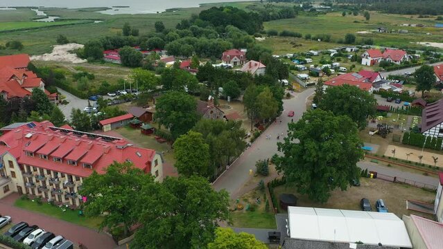 Beautiful Landscape Rowy Piekny Krajobraz Aerial View Poland